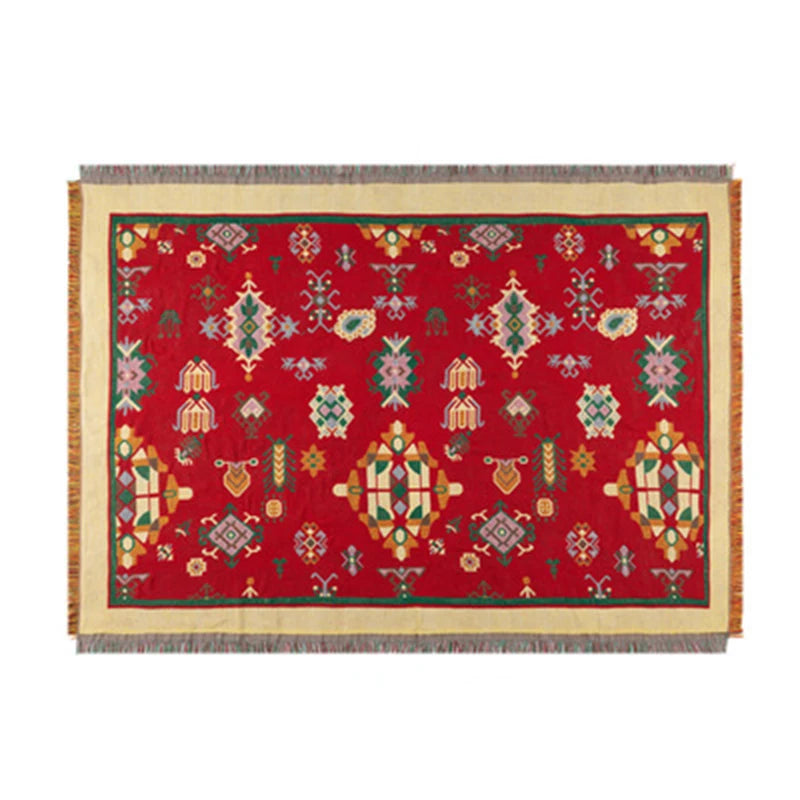 tapis-de-sol-tribales-indiennes-rouge