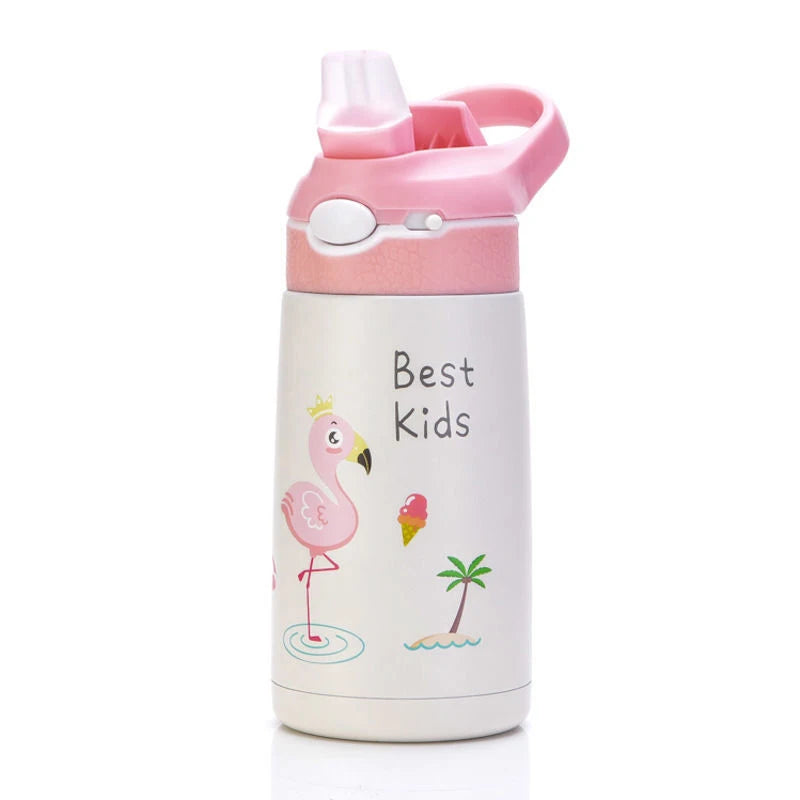 gourde-isotherme-enfant-400ml-flament-rose