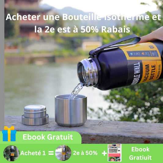 Bouteille Isotherme -Grande Capacité