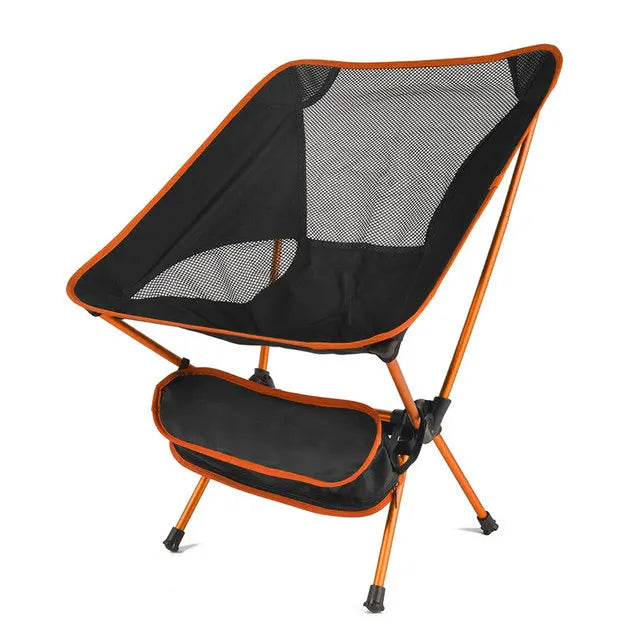 chaise-de-camping-ultralégère-orange