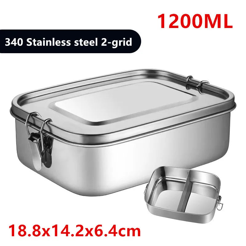 boite repas inox 1200ml /2