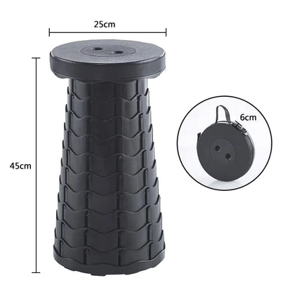 tabouret-pliant-camping-gris