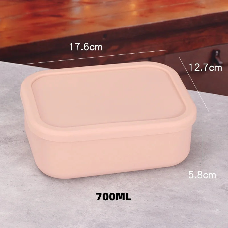 boite repas silicone rose 700ml