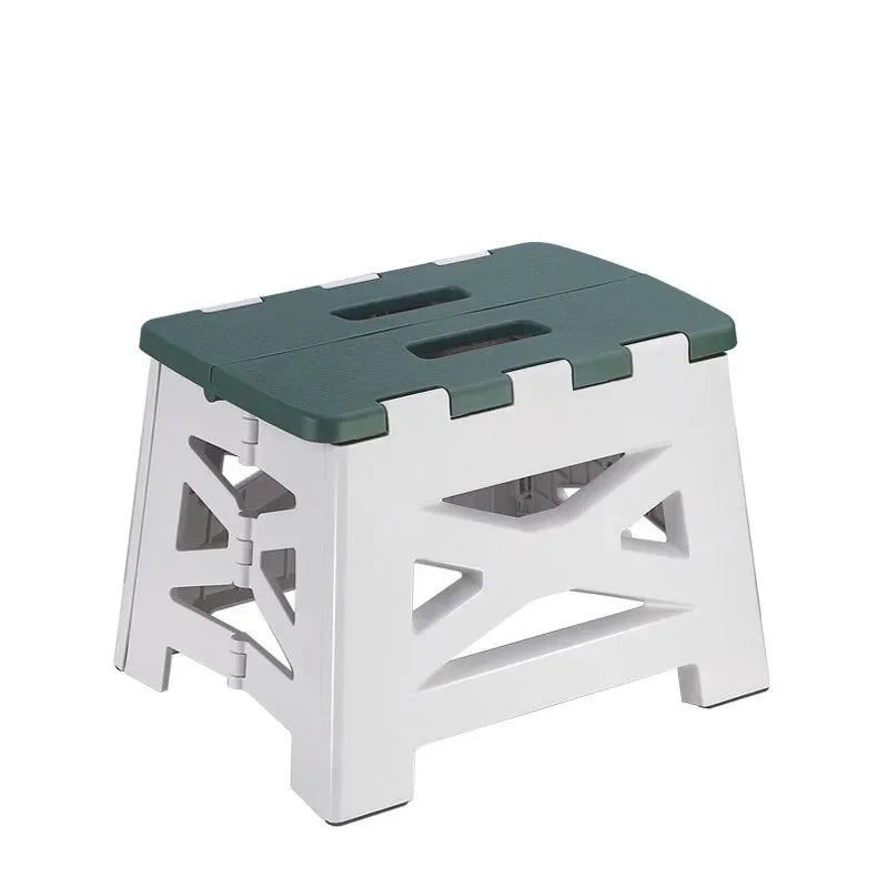 tabouret-plastique-pliable-vert