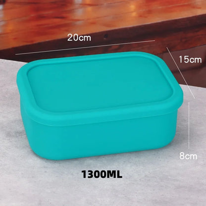 boite repas silicone vert 1300ml