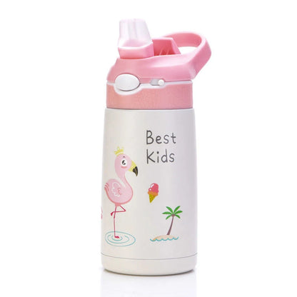 gourde-isotherme-enfant-400ml-flament-rose