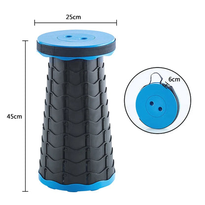 tabouret-pliant-camping-bleu
