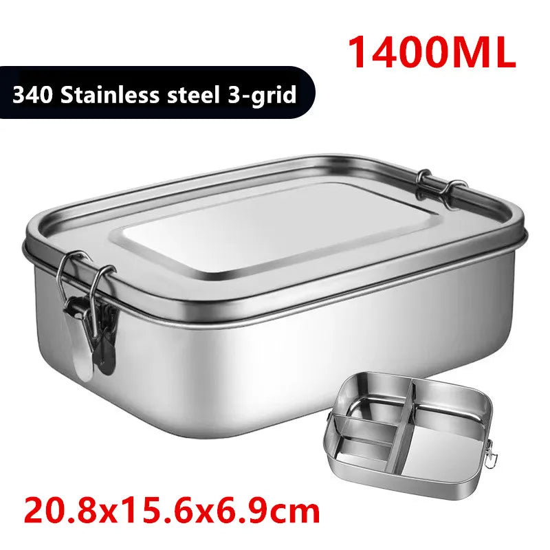 boite repas inox 1400ml /3