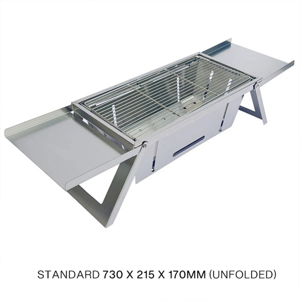 Barbecue Portable Pliant avec rabats