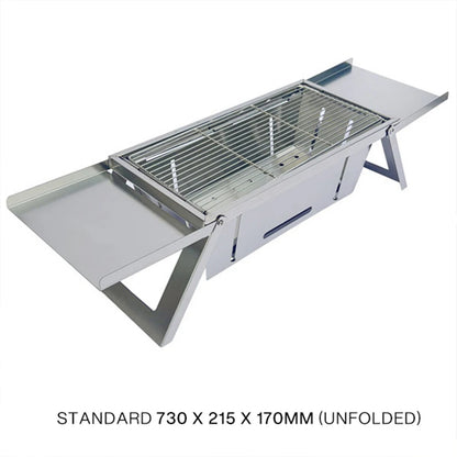 Barbecue Portable Pliant avec rabats
