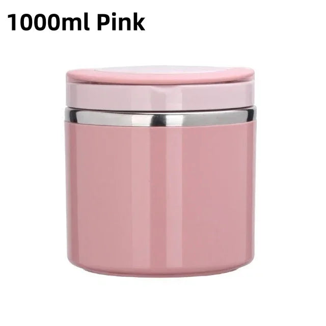lunch box isotherme rose 1000ml