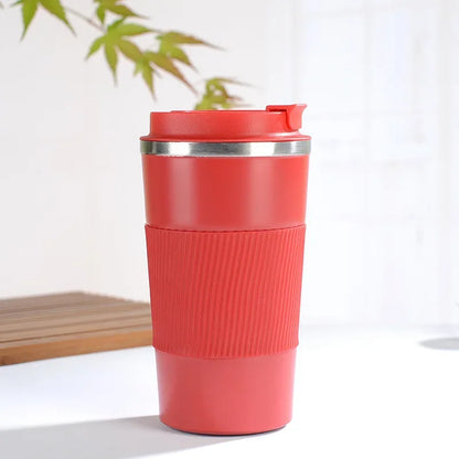 gourde isotherme tasse rouge