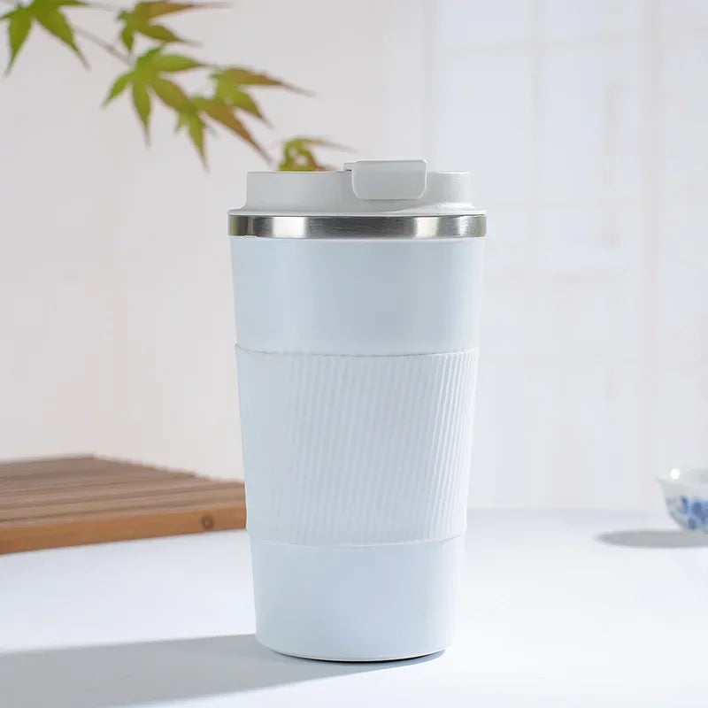 gourde isotherme tasse blanc