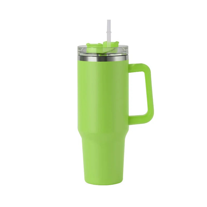 gourde isotherme poignée vert