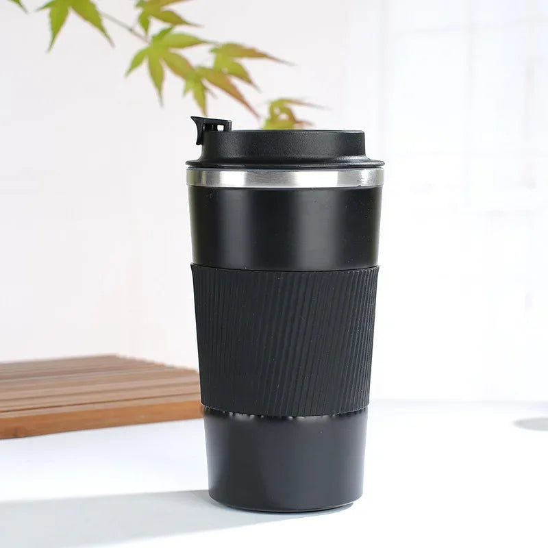 gourde isotherme tasse noir