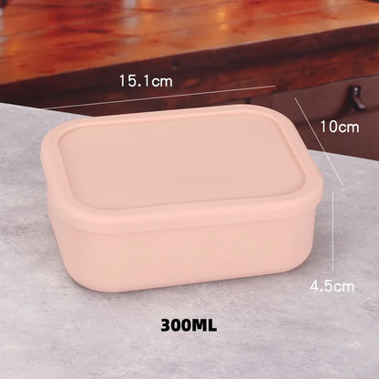 boite repas silicone rose 300ml