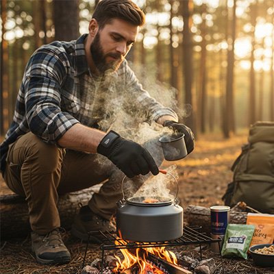 Bouilloire de voyage 