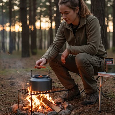 Bouilloire de voyage 