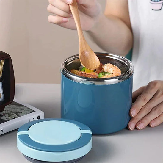 lunch box isotherme avec cuillère