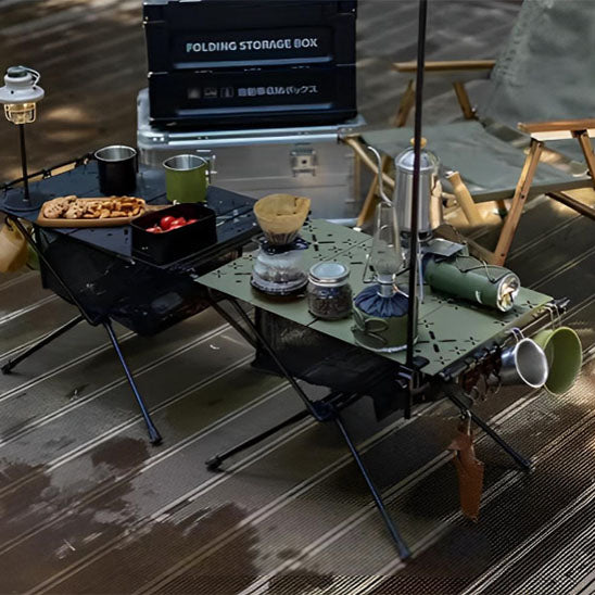 table camping pliante duo