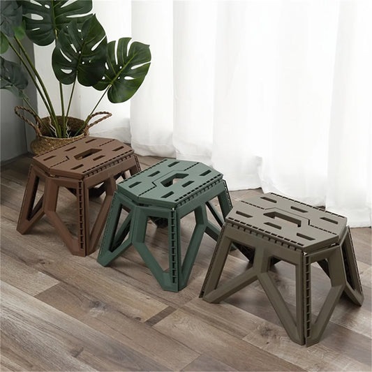 tabouret plastique portable trio