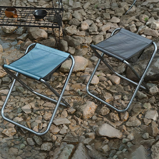 Tabouret Pliant -Aluminium